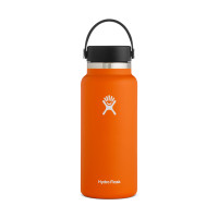Hydro Flask Orange Zest 32oz Wide Mouth Water Bottle